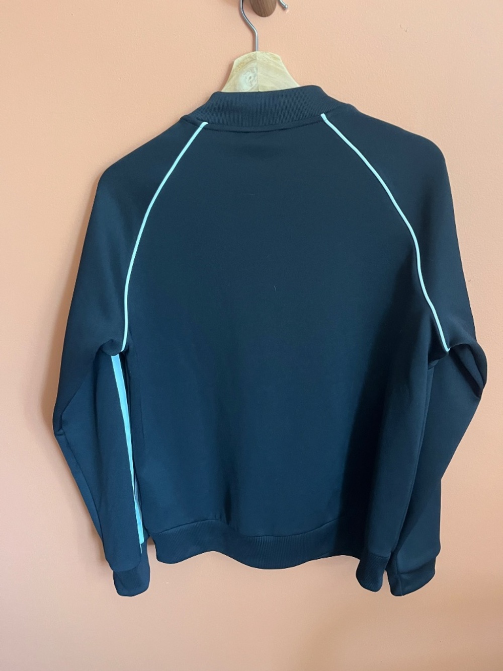 Adidas Adidas CE2392 Originals Classic Track Jacket Black White Size M - Picture 5 of 9